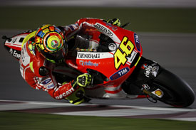Valentino Rossi Ducati Qatar Grand Prix 2011