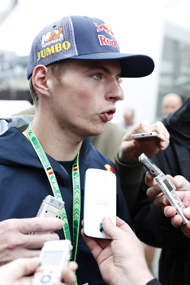 ماكس فيرشتابن - سبا فرانكورشان 2014 Max Verstappen