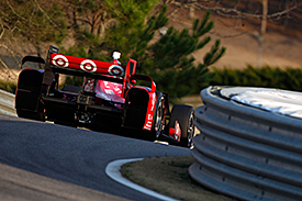 Scott Dixon, Ganassi, Barber IndyCar test, March 2015
