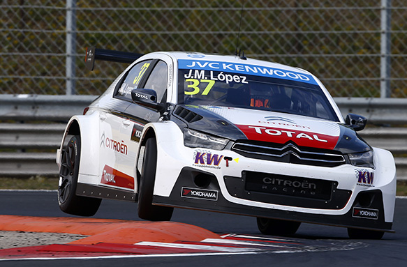 Jose Maria Lopez passes Yvan Muller to win first Hungary WTCC race ...