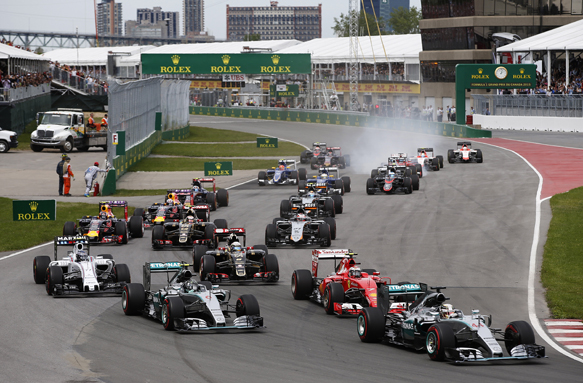 F1, Montreal, start